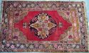 Magnificent Antique Persian Oriental  Area 43" x 6