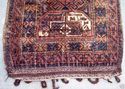 Antique Wool Oriental Bedouin Persian area Rug Run