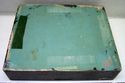 Antique Wood Box Old Shabby Vintage TOLE Painted R