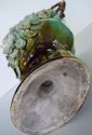 Stunning Antique MAJOLICA Trophy Art VASE Vintage 