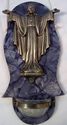 WoW Antique Holy Water Font Old Vintage CatholicPo