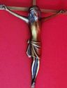 Simple but Beautiful Vintage of Bronze Crucifix Cr