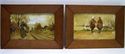 of Old Dutch Antique Original Paintings on Glass F