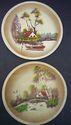 Fantastic Vintage Set 2 Wood Wall PlatesHand Paint