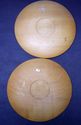 Fantastic Vintage Set 2 Wood Wall PlatesHand Paint