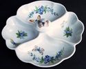 Limoges France Porcelain Tray Four Divided Dish Bu