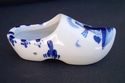 Dutch Delft Blue Clog Collectible Miniature handpa