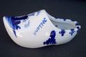 Dutch Delft Blue Clog Collectible Miniature handpa