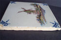 Vintage Holland Makkum Hand Painted Windmill Wall 