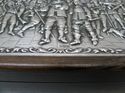 Stunning Antique Ornate Dutch Silver Art Box Repou