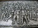 Stunning Antique Ornate Dutch Silver Art Box Repou