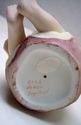 Vintage Bisque Porcelain Piano Baby Figurine Large