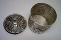 Stunning Ornate Dutch Silver Art Lidded Tea Caddy 