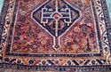 Antique Wool Oriental Persian Bedouin area Rug Run