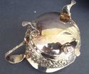 Antique Silver Sugar Creamer set Repousse Hallmark