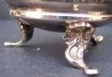 Antique Silver Sugar Creamer set Repousse Hallmark