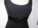 Real Vintage 1970s Formal Dress Gown Satin Black s