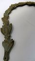 Architectural Vintage Antique Old Brass Pediment C