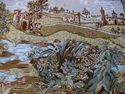 Huge French Country Scene Tapestry Goblins Wall Ha