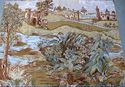 Huge French Country Scene Tapestry Goblins Wall Ha