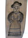  Antique Primitive Dutch Vintage Hand Carved Wood 