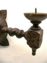 Antique Carved Wood wall Candle Holder of Dutch Vi