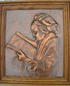 Antique Gerrit Dou Painting Framed Repousse Copper