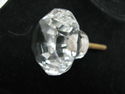 Stunning Cut Crystal Glass Drawer Knob Pull Extrao