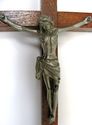 Old Antique Devotional Wood Cross Crucifix Vintage