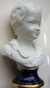 Vintage N Italian Bust Head Bisque Young Boy  Sign