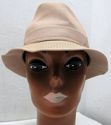 Vintage Brix  Fedora Hat Fashion Size 21.75" Unise