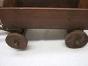 American Antique Toy Pull Horses and Carriage Vint