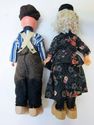 Vintage Pair of Souvenir Dolls Celluloid 1950-60s 