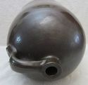 Large Antique Old Chocolate Brown Jug Primitive Sa