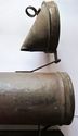 Vtg Old Bee Smoker Cone Topped Tin Tube Wooden Bel