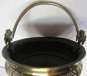 Antique Brass Holy Water Bucket Aspergil Sprinkler