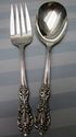 Set W.M. Rogers & Son 2 Pieces Shiny Silver Plate 