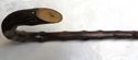 Old Antique Cane Walking Stick Staff Knotty Wood B