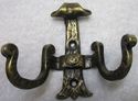 Antique Italy Coat Hanger Ornate Hook Vintage Hook