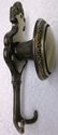 Stunning Ornate Antique Hat Coat Hanger Hook Itali