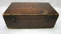 Antique Primitive Wood Box Rustic Dovetailed  Upho