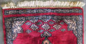 Antique Persian Prayer Rug Knotted Wool Area Thick