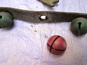 Antique Set Horse Sleigh 11 Bells Vintage Halter L