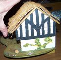 Adorable Vintage Swiss Reuge Music Box Cottage Hou