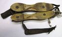 Antique Old Dutch Pair Ice Skates Rustic Primitive