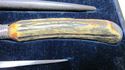 3 pc Antique Real Deer Antlers Handle Knife Cutler