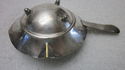 Superb old Ornate Silver Footed Tea Strainer Vinta