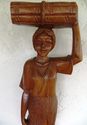 Huge Native Girl/Woman Figurine Folk Art Statue Ha