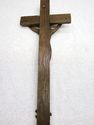 Beautiful Antique Black Forrest Wood Crucifix Cros