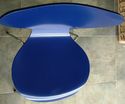 Original Fritz Hansen Butterfly Chair Blue Modern 